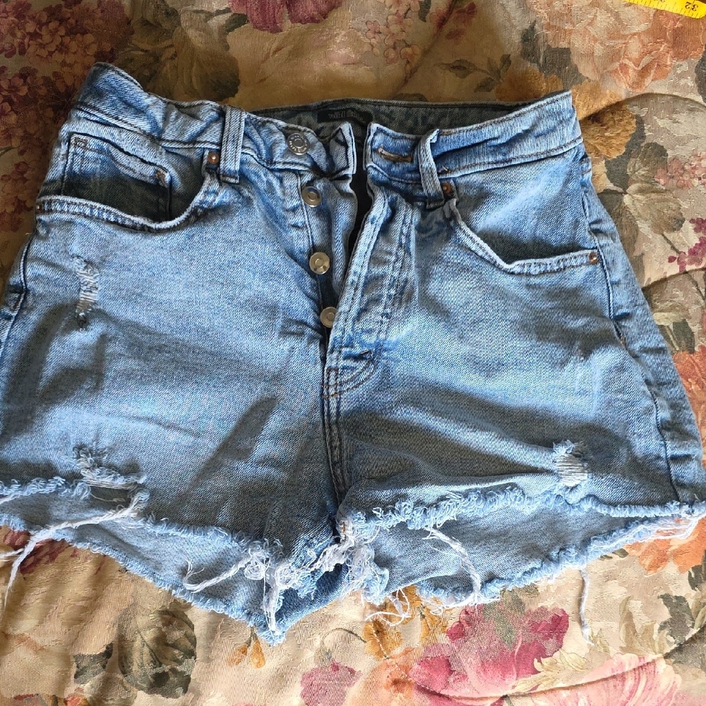SEASON END SPECIAL Wild Fable Blue Denim High-Waisted Jean Shorts #7